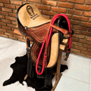 Sela Mangalarga Assento Bordado Rebaixada