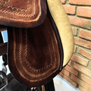 Sela Mangalarga Assento Bordado Rebaixada