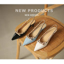 Scarpin Lays Bicolor com Spikes