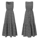 Vestido Lully  Longo sem Manga Fluído - Oncinha