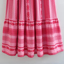 Vestido Mirian Longo Detalhe em Crochê