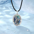 Colar Arcanjo Miguel de Prata 925