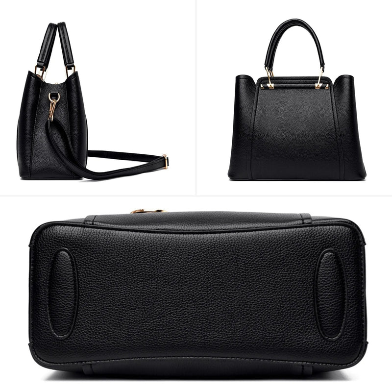 Bolsa Feminina de Couro Legítimo Transversal Luxuosa - Style Couer
