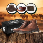 Bota Arizona Ortopédica em Couro Legítimo | 3 BRINDES: Cinto, Chapéu e Carteira