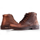 Bota Arizona Ortopédica em Couro Legítimo | 3 BRINDES: Cinto, Chapéu e Carteira