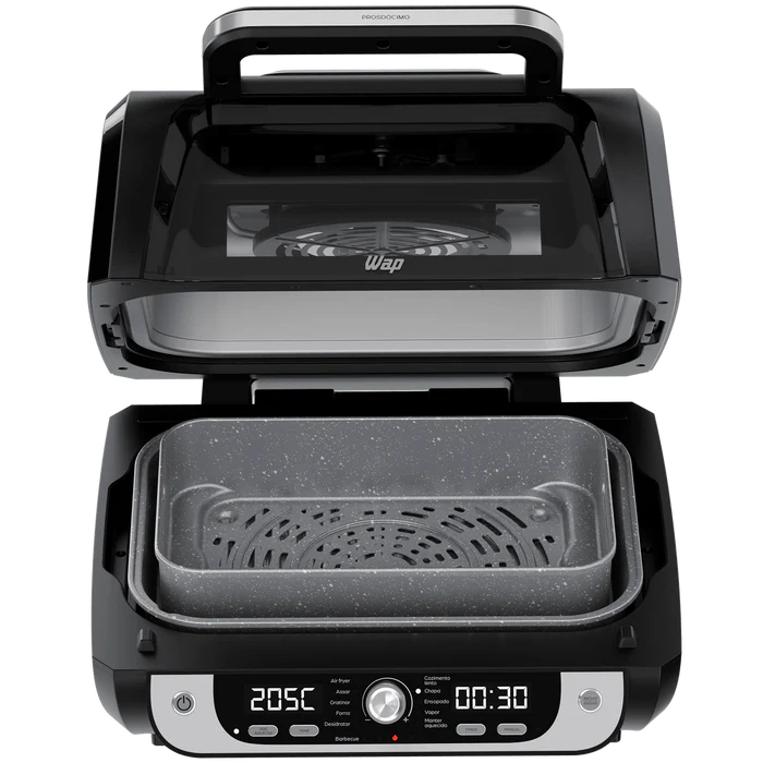 Fritadeira Elétrica WAP Air Fryer Barbecue Digital