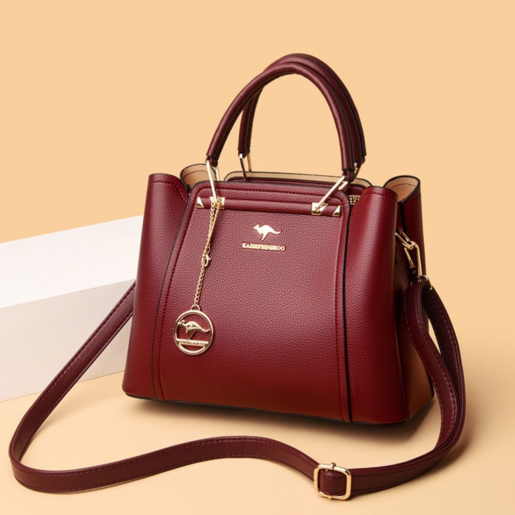 Bolsa Feminina de Couro Legítimo Transversal Luxuosa - Style Couer