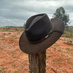 Chapéu Outback Aveludado Marcatto 13605 Cafe