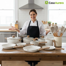 Kit Cozinha dos Sonhos: 9 Panelas Ceramica + 13 Utensílios de Brinde