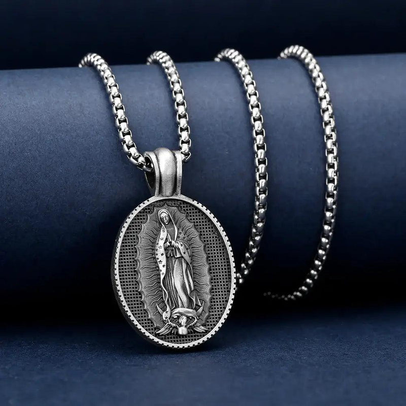 Colar Nossa Senhora de Guadalupe Virgem Maria Padroeira da América