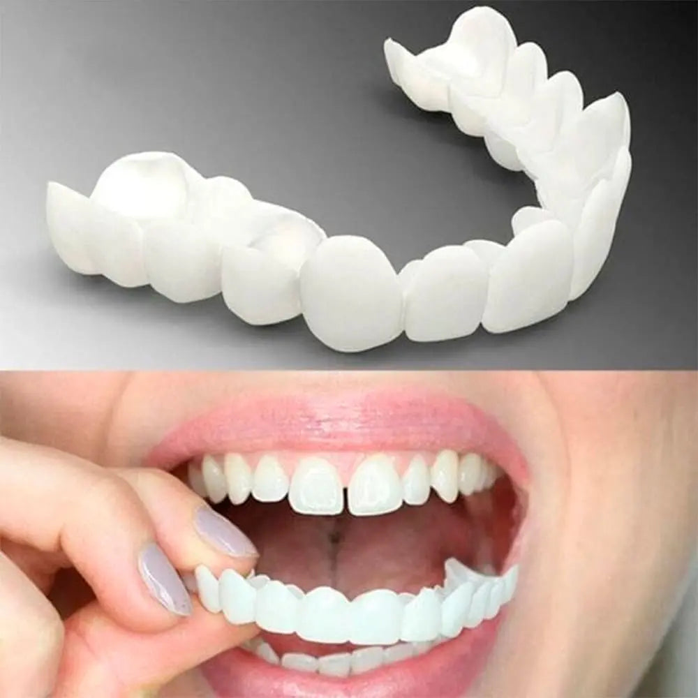 (Compre 1 Leve 2) Lente Dental Ajustável - Inferior e Superior | BRINDE CAPINHA PROTETORA + FRETE GRÁTIS!