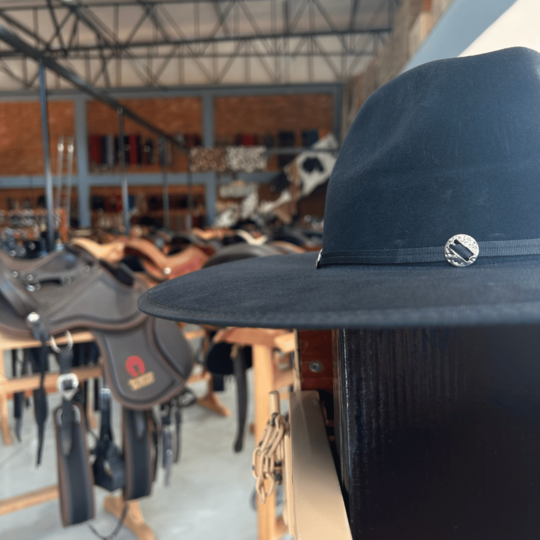 Chapéu Muladeiro Preto Aveludado Marcatto 13606-90