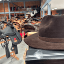 Chapéu Outback Aveludado Marcatto 13605 Cafe