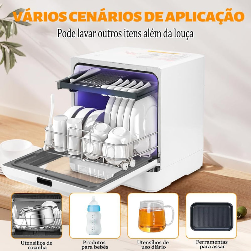 [APENAS HOJE] – Lava Louças de Bancada HAVA + FRETE GRÁTIS