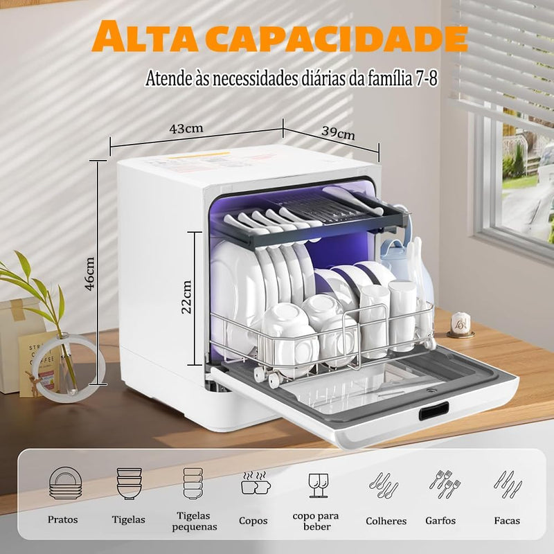 [APENAS HOJE] – Lava Louças de Bancada HAVA + FRETE GRÁTIS