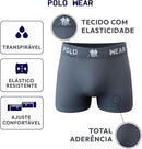 Kit 20 Cuecas Masculina Boxer Microfibras + 15 Pares de Meias