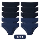 [COMPRE 5 LEVE 10] - Calcinha Comfort™ AntiBacteriana 100% Algodão