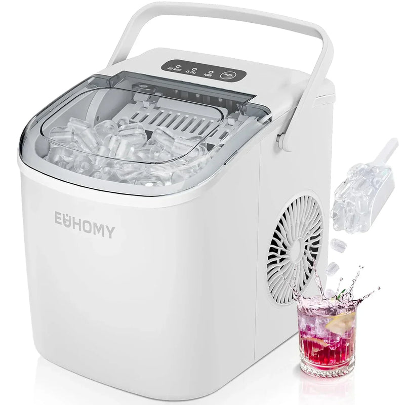 [ÚLTIMAS UNIDADES] Big Ice - Máquina de Gelo Portátil 12Kg - Compacta, Silenciosa e Rápida - Bivolt 110/220v
