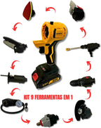 Ferramenta Multi-Cabeçote 9 em 1