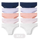 [COMPRE 5 LEVE 10] - Calcinha Comfort™ AntiBacteriana 100% Algodão