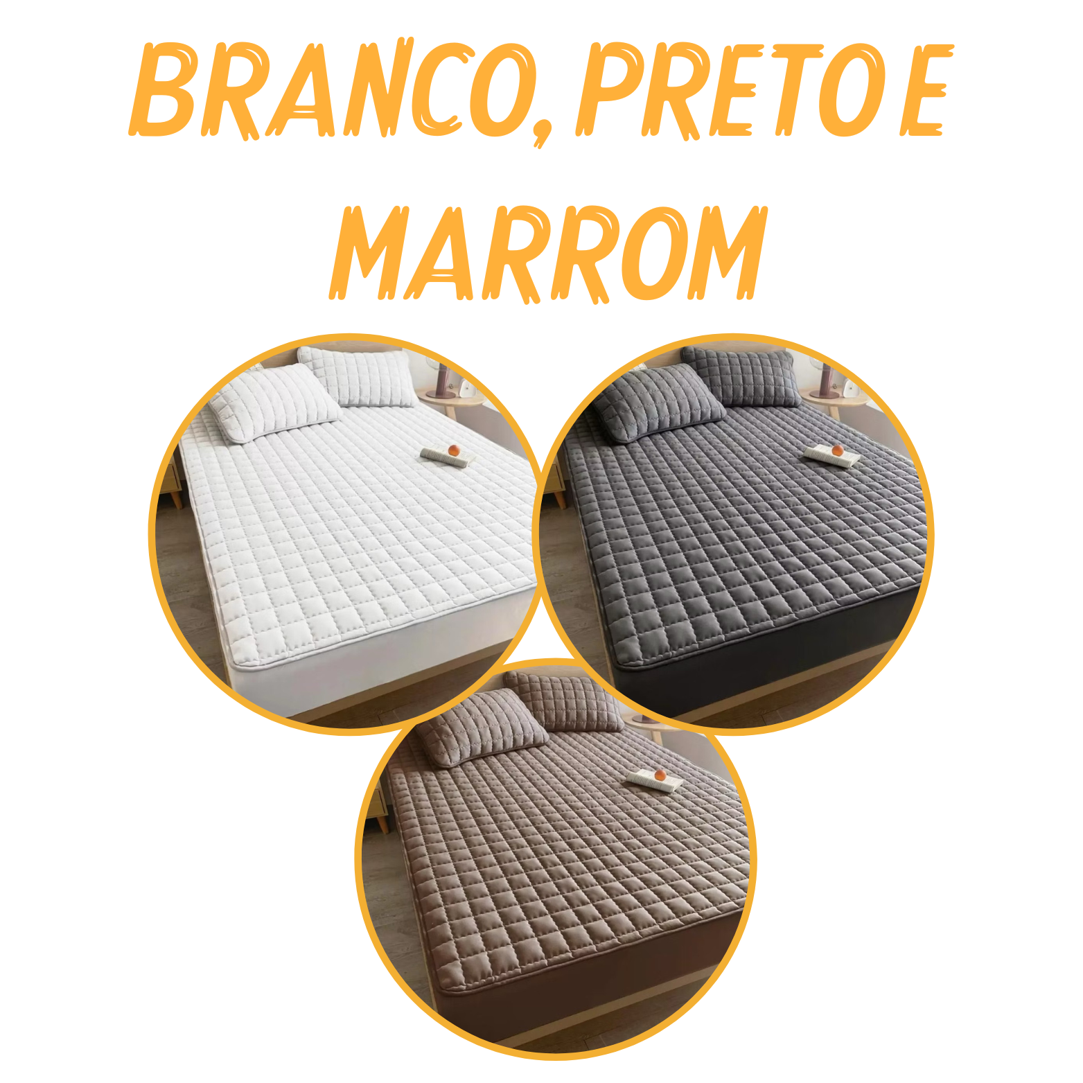 Jogo de Cama Impermeável Hydra Soft™ – Capa Protetora contra Líquidos, Suor e Manchas (Kit com Unidades Adicionais Inclusas)