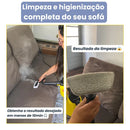 Limpador à Vapor com 9 acessórios + Brinde Esponja Mágica
