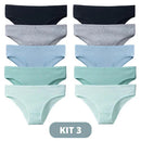 [COMPRE 5 LEVE 10] - Calcinha Comfort™ AntiBacteriana 100% Algodão