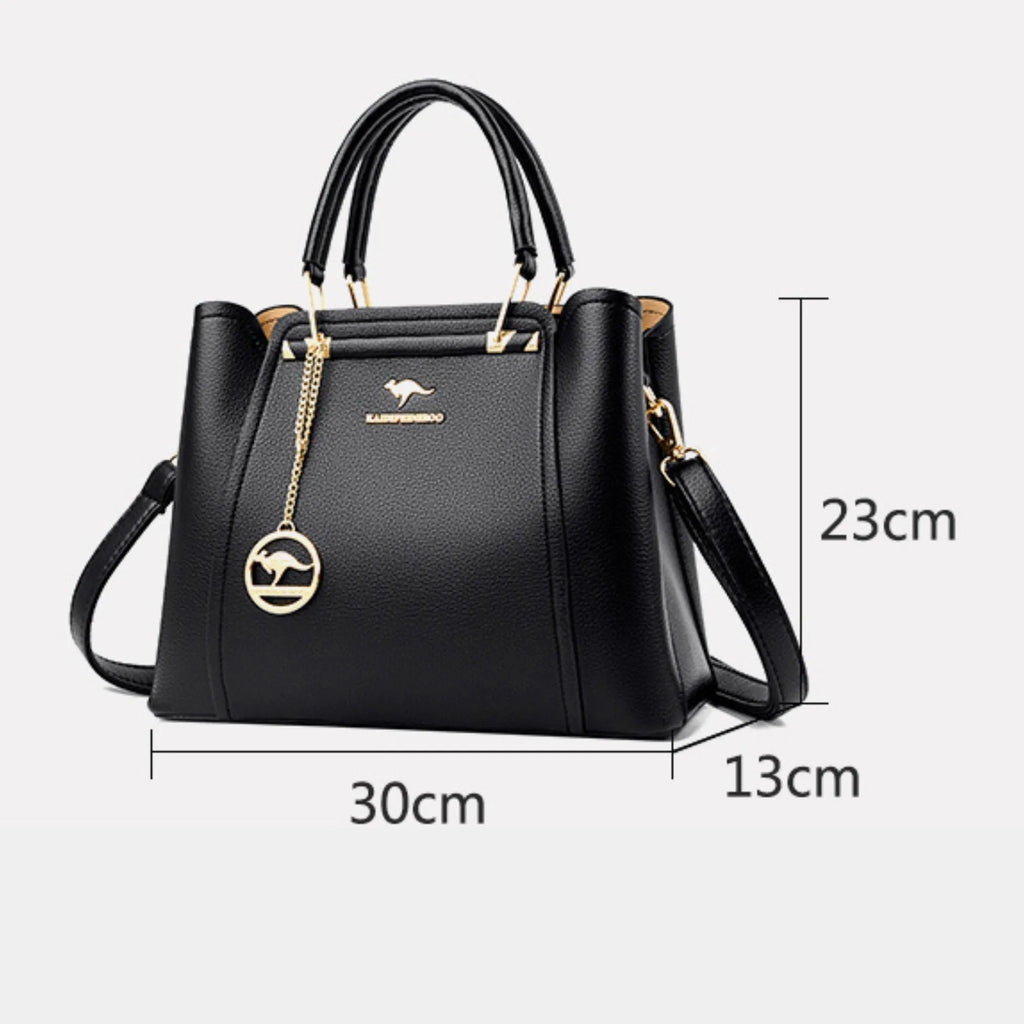 Bolsa Feminina de Couro Legítimo Transversal Luxuosa - Style Couer