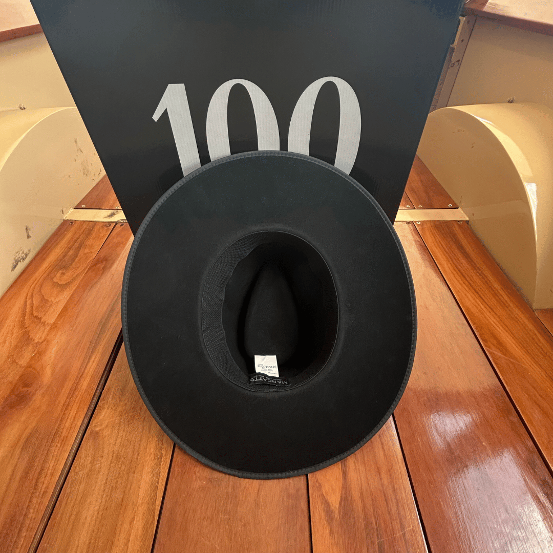 Chapéu Muladeiro Preto Aveludado Marcatto 13606-90