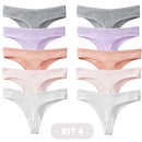 [COMPRE 5 LEVE 10] - Calcinha Comfort™ AntiBacteriana 100% Algodão