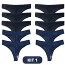 [COMPRE 5 LEVE 10] - Calcinha Comfort™ AntiBacteriana 100% Algodão