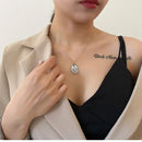 Colar Medalha Milagrosa Virgem Maria em Prata Esterlina