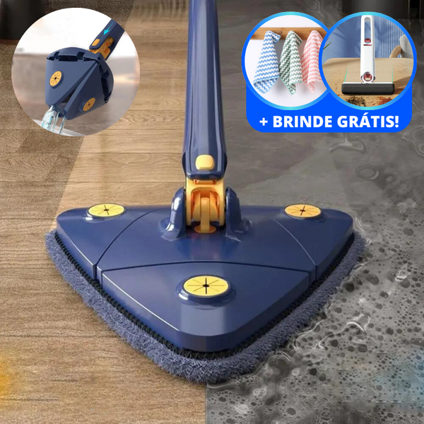 Mop de Limpeza Giratório - AdvancedClean© (+ Brinde Grátis!)
