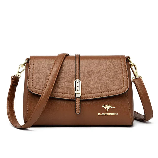 Bolsa Feminina Couro Genuíno - Glamour