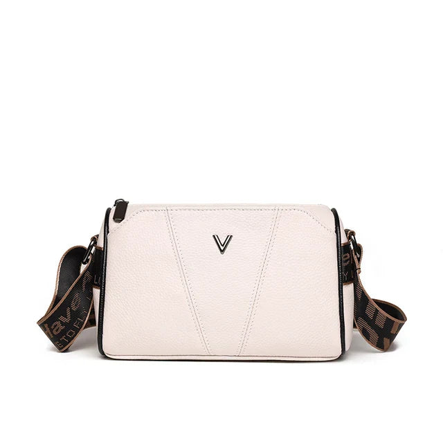 Bolsa Feminina em Couro Legitimo - V