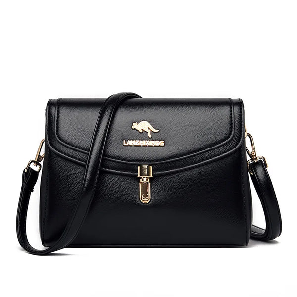 Bolsa Feminina Canguru Crossbody em Couro Legítimo - Clean