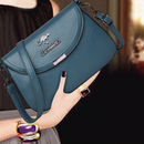 Bolsa Feminina Transversal de Couro Legítimo - Elegancy