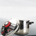 (PAGUE 1 LEVE 2) Panela de Pressão de Aço Inoxidável - À Prova De Explosões + BRINDE: Kit Utensílios