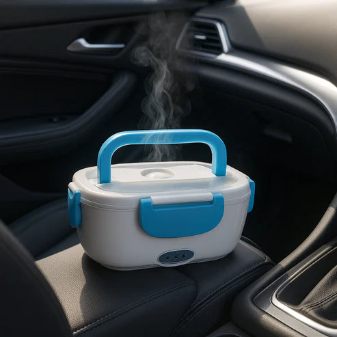 (PAGUE 1 LEVE 2) Marmita Elétrica Portátil 2 em 1 – Aqueça sua comida onde estiver