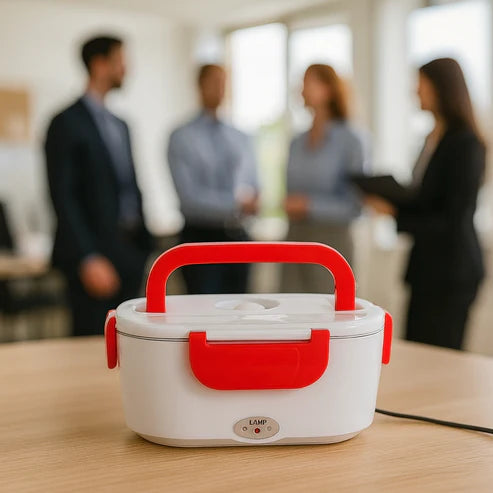 (PAGUE 1 LEVE 2) Marmita Elétrica Portátil 2 em 1 – Aqueça sua comida onde estiver