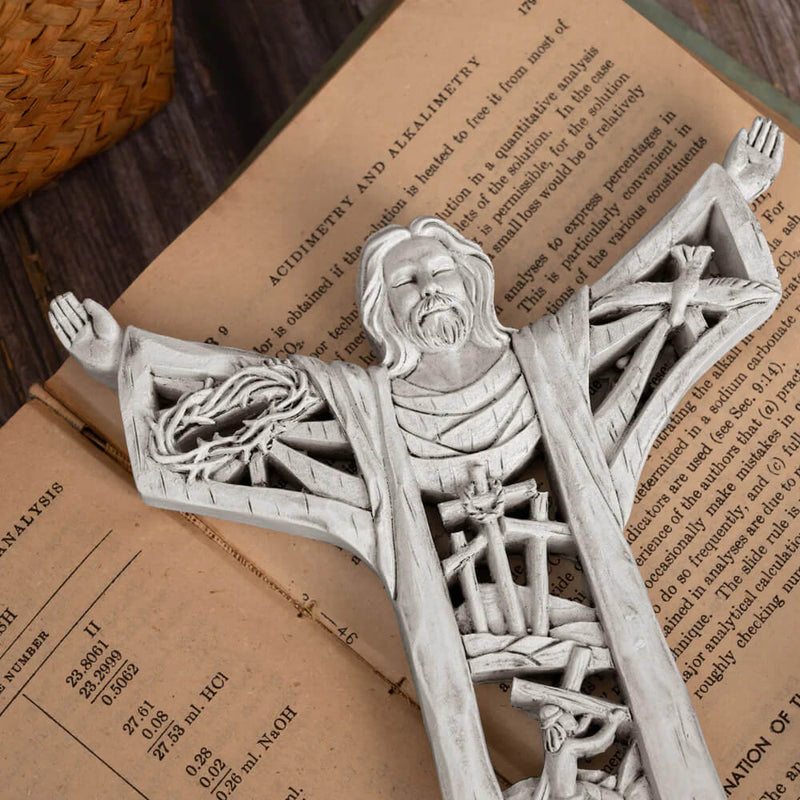 Cristo Ressuscitado de Parede e Símbolos da Ressurreição