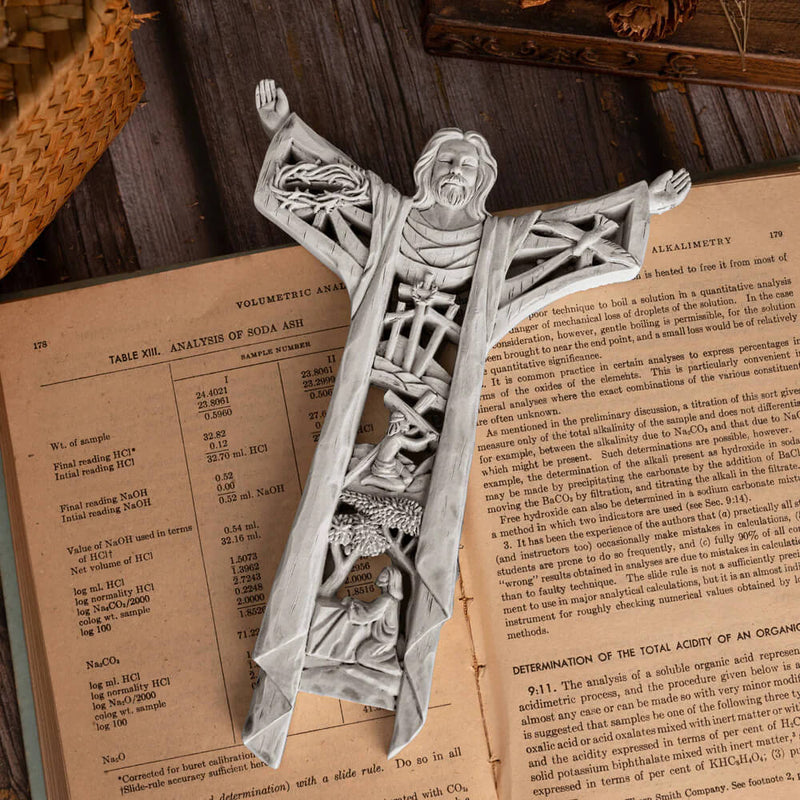 Cristo Ressuscitado de Parede e Símbolos da Ressurreição