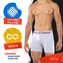 Kit 20 Cuecas Boxer  Masculinas Microfibra Adulto Box Sem Costura+ 5 Meias
