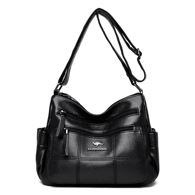Bolsa Feminina de Couro Legítimo - Roxane