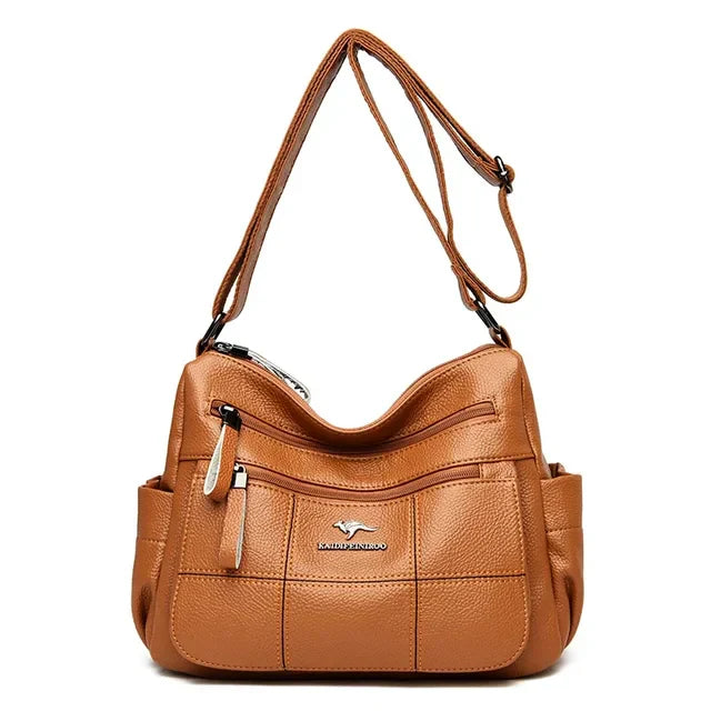 Bolsa Feminina de Couro Legítimo - Roxane