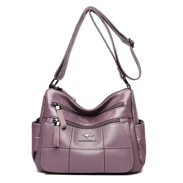 Bolsa Feminina de Couro Legítimo - Roxane