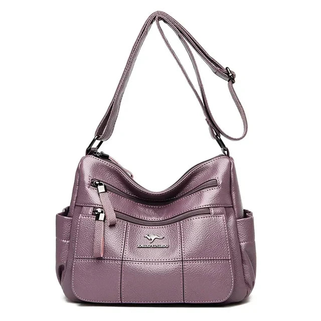 Bolsa Feminina de Couro Legítimo - Roxane