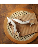 Scarpin Lays Bicolor com Spikes