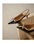 Scarpin Lays Bicolor com Spikes