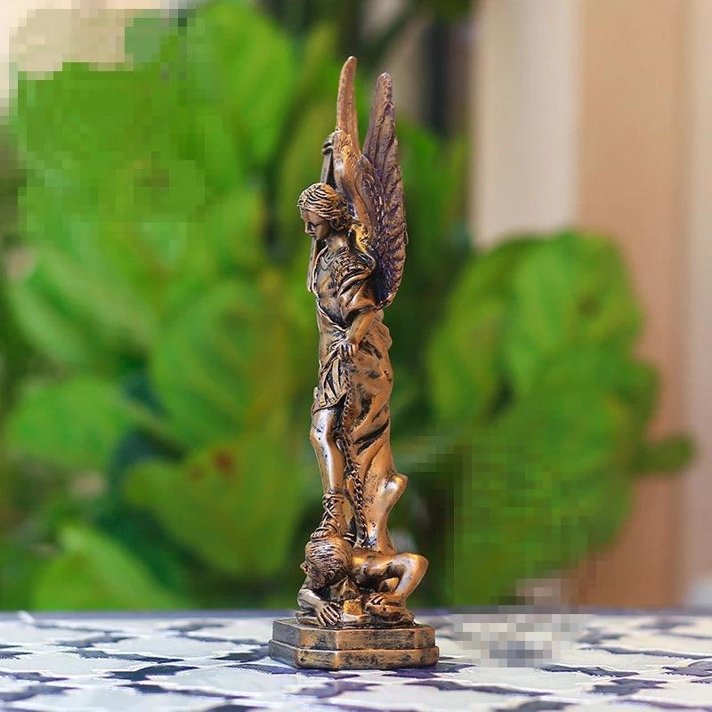 Decoração de Estátua 3D do Arcanjo Miguel